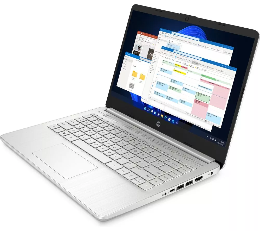 HP 14s-dq5501sa 14" Laptop - Intel® Core™ i7, 512 GB SSD, Silver - Image 9