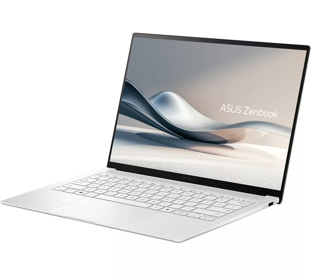 ASUS Zenbook S 14 14" Laptop, Copilot+ PC – Intel® Core™ Ultra 9, 1 TB SSD, White