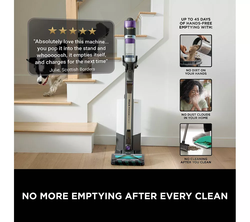 SHARK PowerDetect Clean & Empty IP3251UKT Pet Cordless Vacuum Cleaner - Java - Image 6