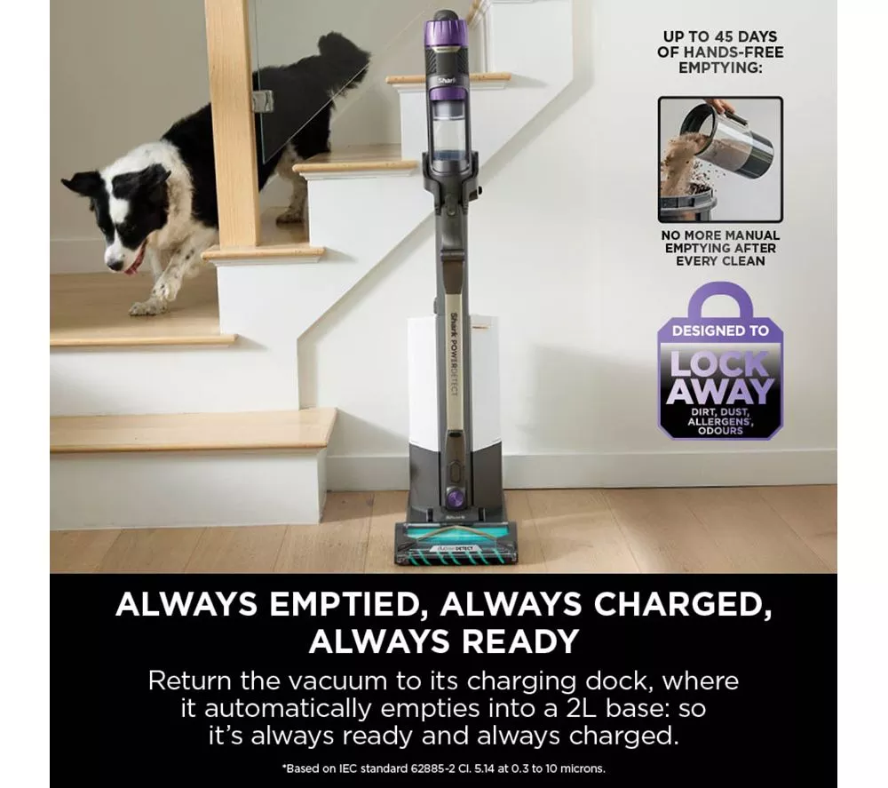 SHARK PowerDetect Clean & Empty IP3251UKT Pet Cordless Vacuum Cleaner - Java - Image 18