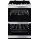 AEG 6000 SteamBake CCS6742ACM 60 cm Electric Ceramic Cooker - Stainless Steel