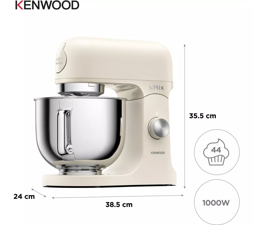 KENWOOD kMix KMX751ACR Stand Mixer - Cream - Image 5