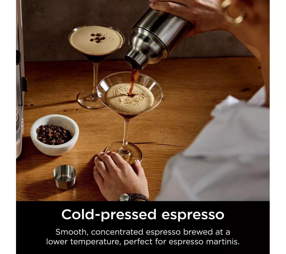 NINJA Luxe Cafe Pro Series ES701UK Bean to Cup Coffee Machine - Silver & Stainless Steel - Image 8