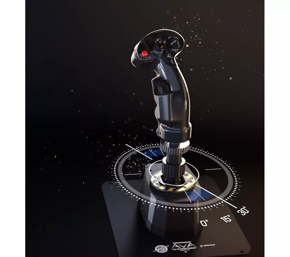 THRUSTMASTER F/A-18C Hornet HOTAS Add-on Grip with Base - Black