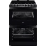 AEG 6000 SteamBake CCB6741MCB 60 cm Electric Ceramic Cooker - Matte Black