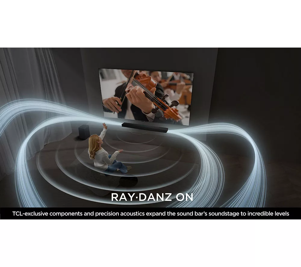 TCL Q75HK 5.1.2 Wireless Sound Bar with Dolby Atmos & DTS:X - Image 3
