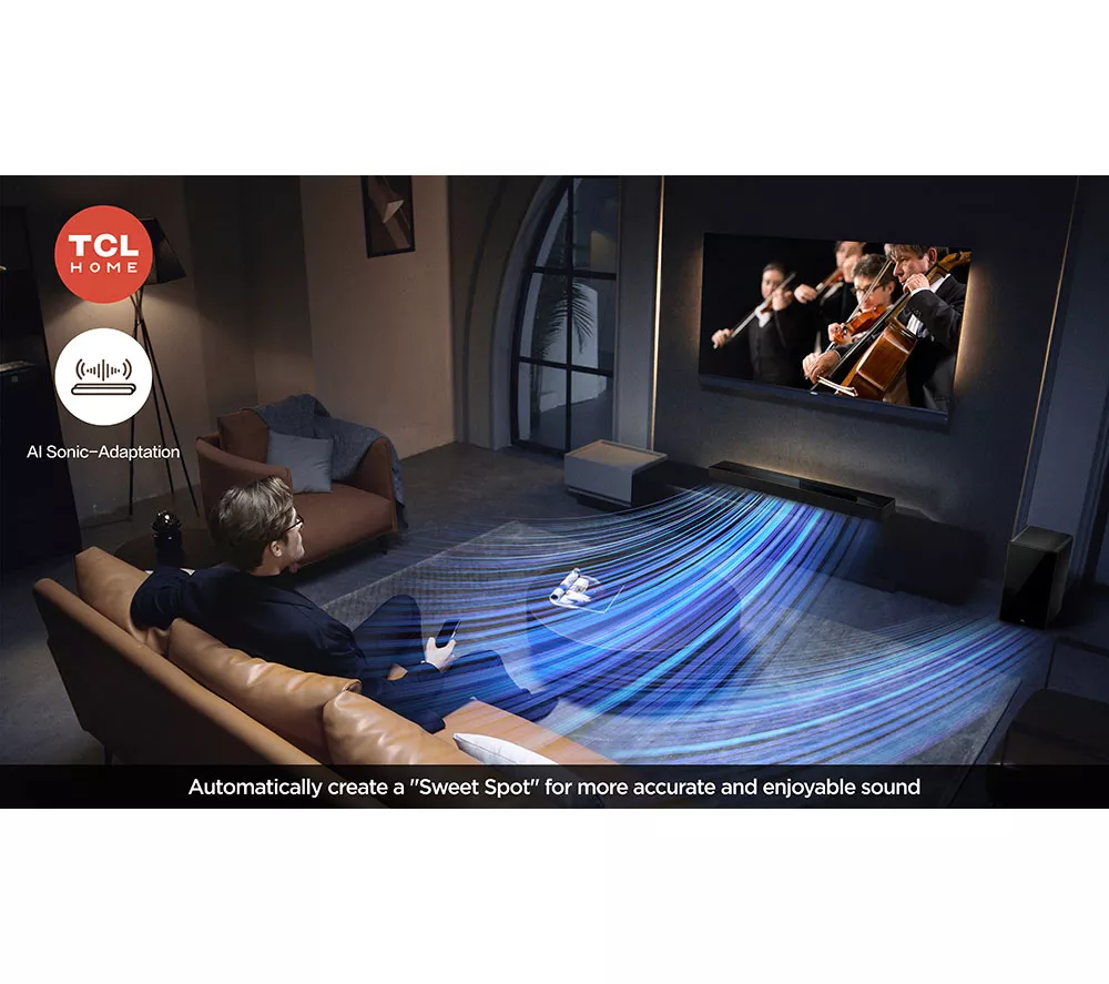 TCL Q75HK 5.1.2 Wireless Sound Bar with Dolby Atmos & DTS:X - Image 5