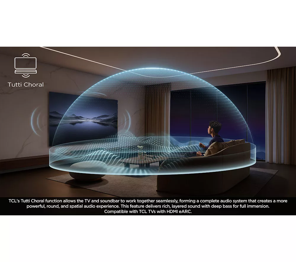 TCL Q75HK 5.1.2 Wireless Sound Bar with Dolby Atmos & DTS:X - Image 6