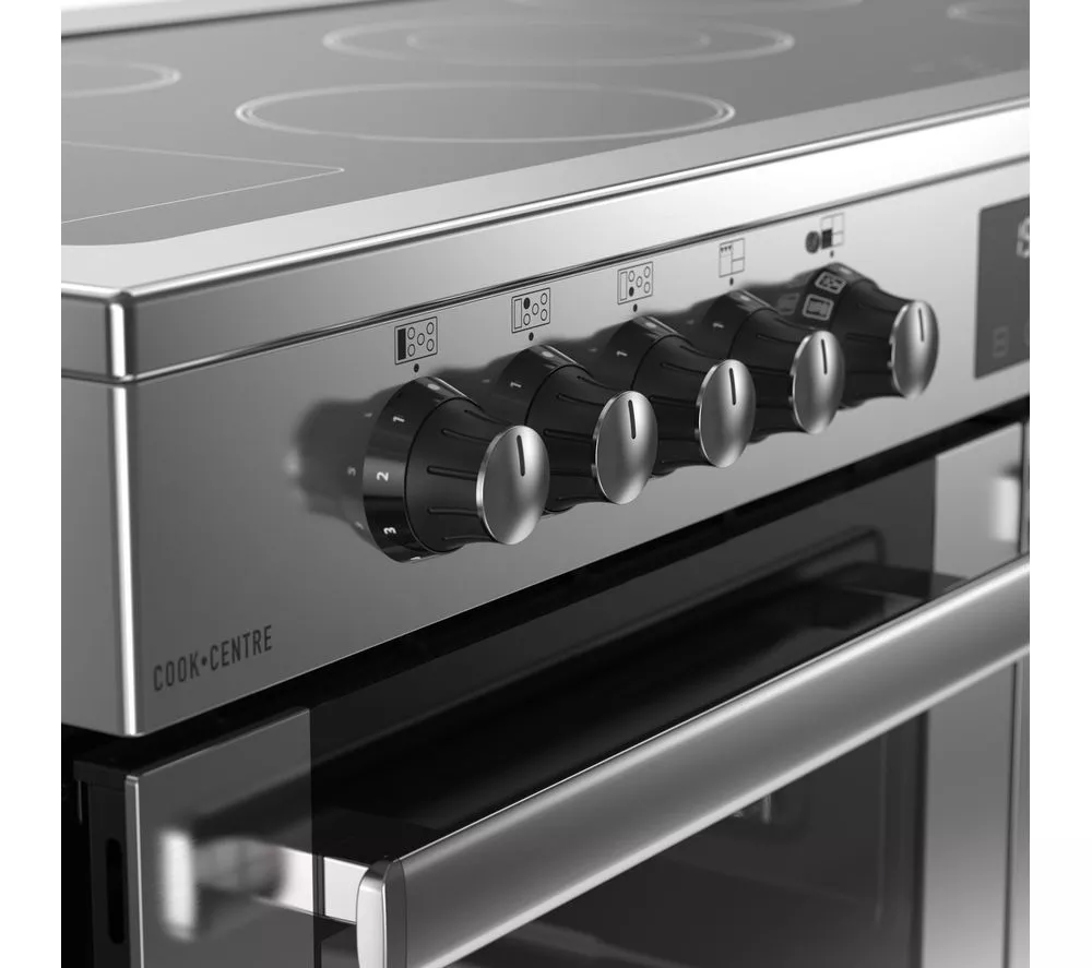 BELLING Cookcentre 110E Electric Ceramic Range Cooker - Stainless Steel