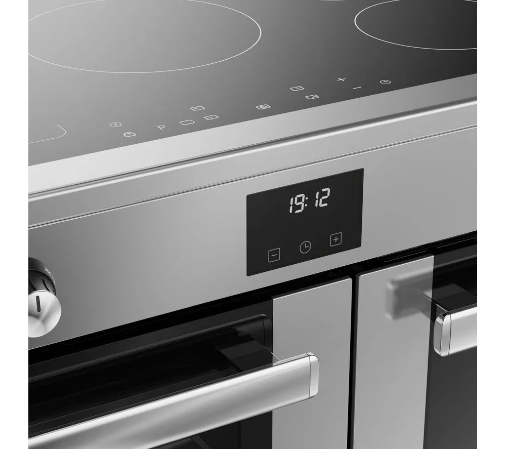 BELLING Cookcentre 90Ei Electric Induction Range Cooker - Stainless Steel