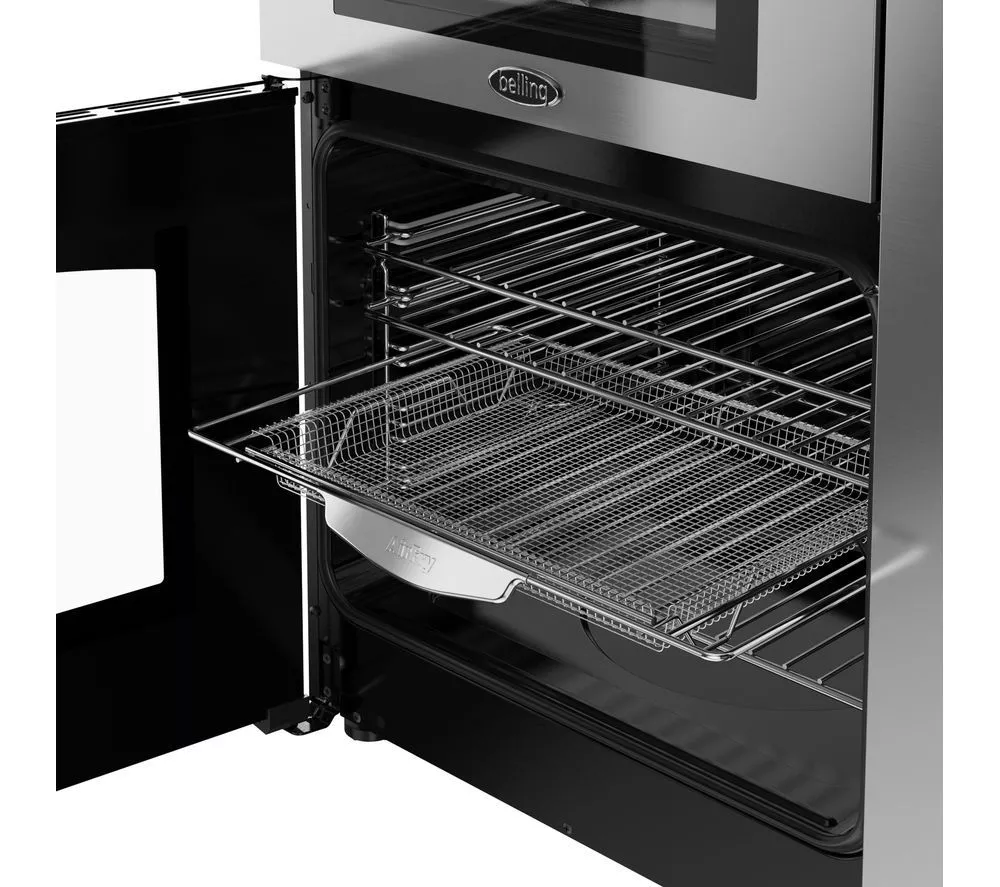 BELLING Cookcentre 90Ei Electric Induction Range Cooker - Stainless Steel