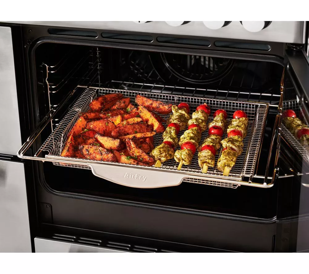 BELLING Cookcentre 90Ei Electric Induction Range Cooker - Stainless Steel