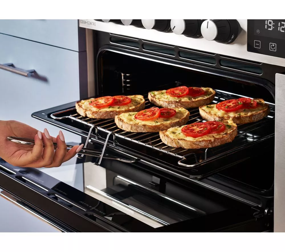 BELLING Cookcentre 90Ei Electric Induction Range Cooker - Stainless Steel