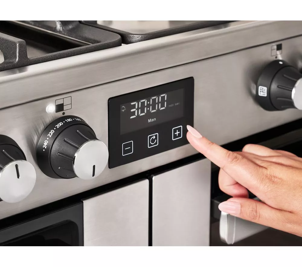 BELLING Cookcentre 90Ei Electric Induction Range Cooker - Stainless Steel