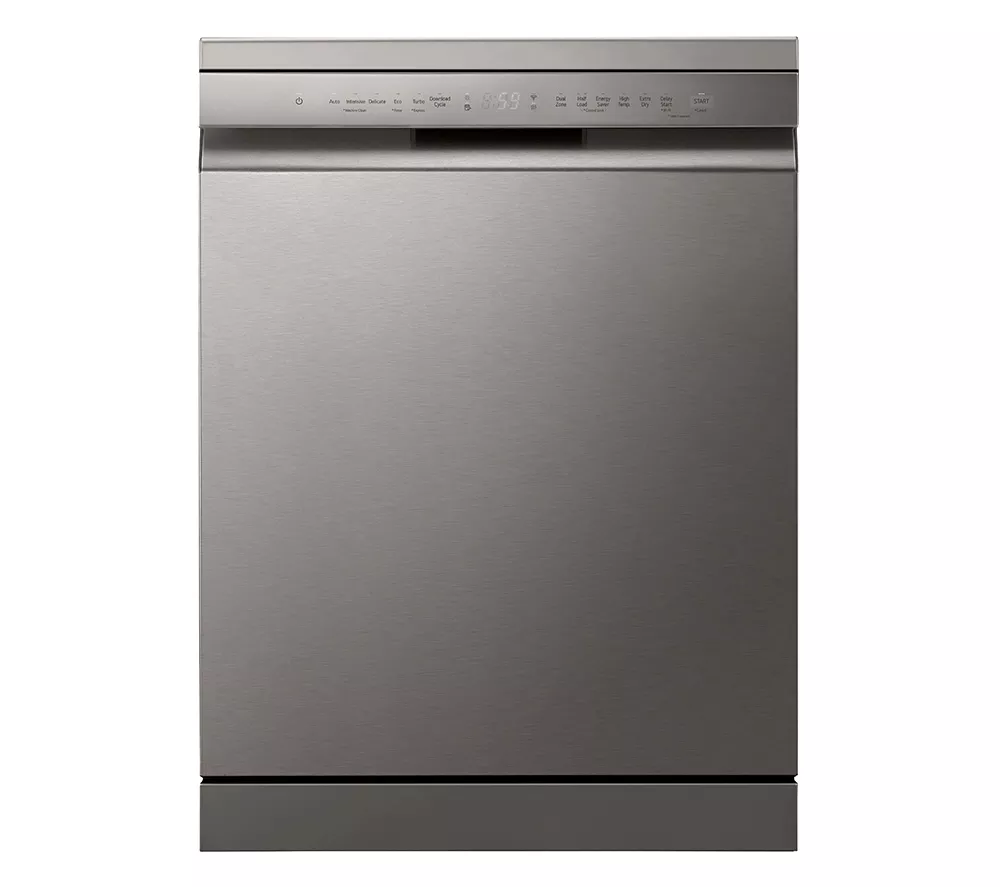 LG QuadWash DF355FP Full-Size WiFi-enabled Dishwasher - Platinum Silver