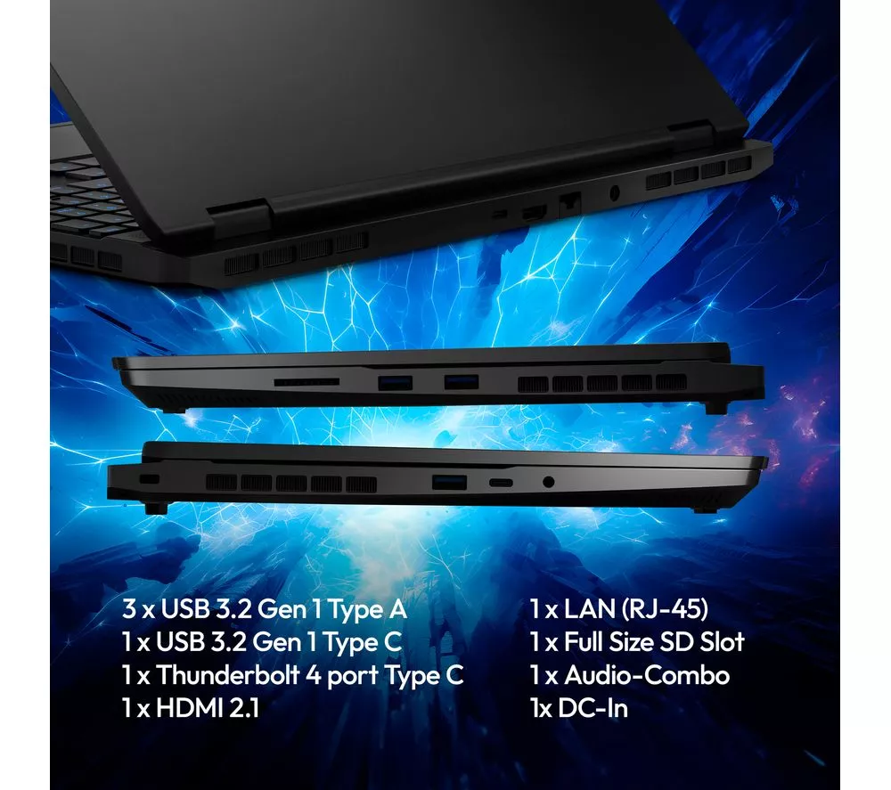 MEDION Erazer Major 15 X1 15.3" Gaming Laptop - Intel® Core™ i9, RTX 4070, 1 TB SSD