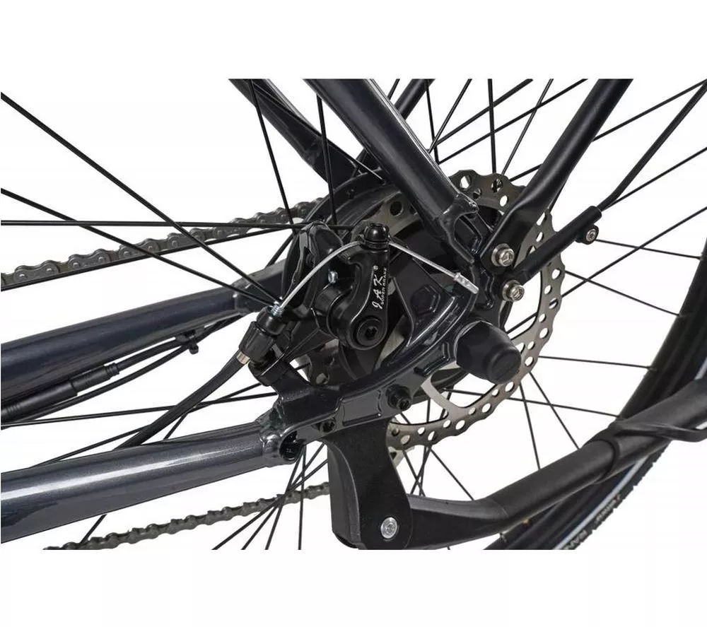 DAWES Scenic Low Step Medium Electric Bike - Black