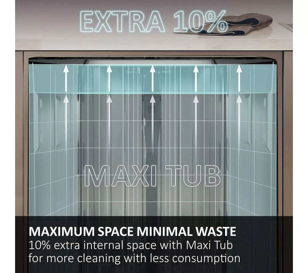 HAIER XS 4B4S3FSB-80 Full-size Fully Integrated WiFi-enabled Dishwasher