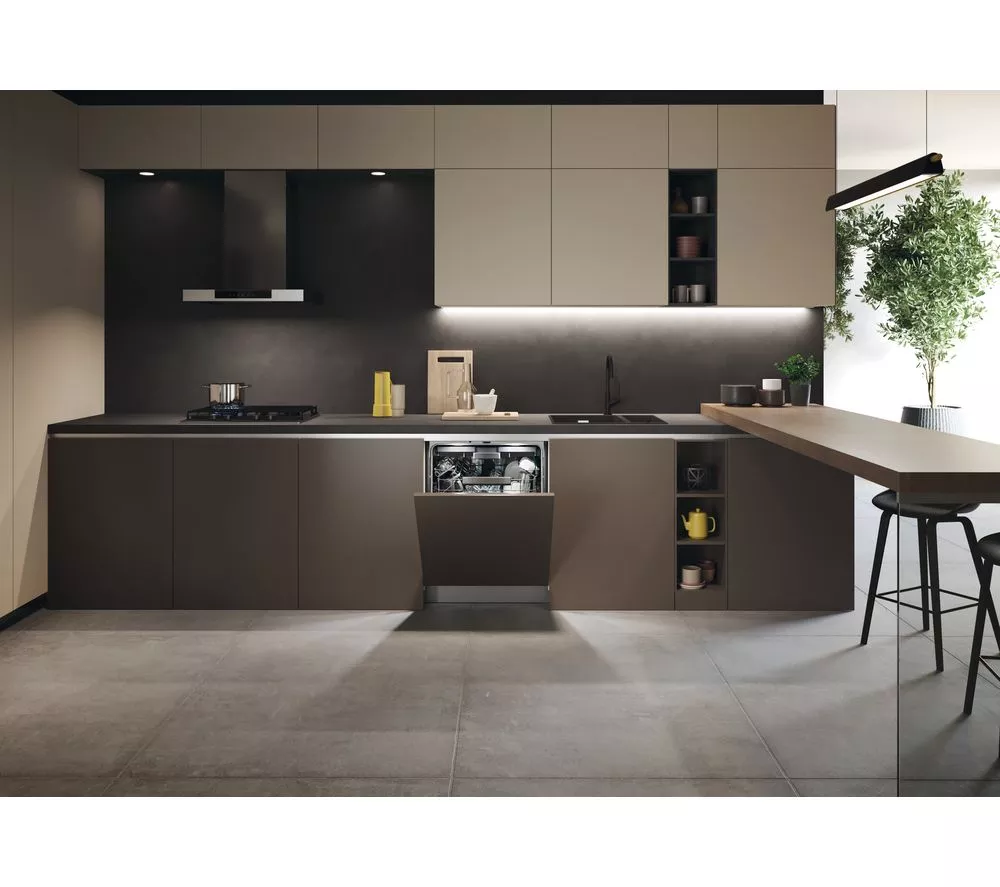 HAIER XS 4B4S3FSB-80 Full-size Fully Integrated WiFi-enabled Dishwasher