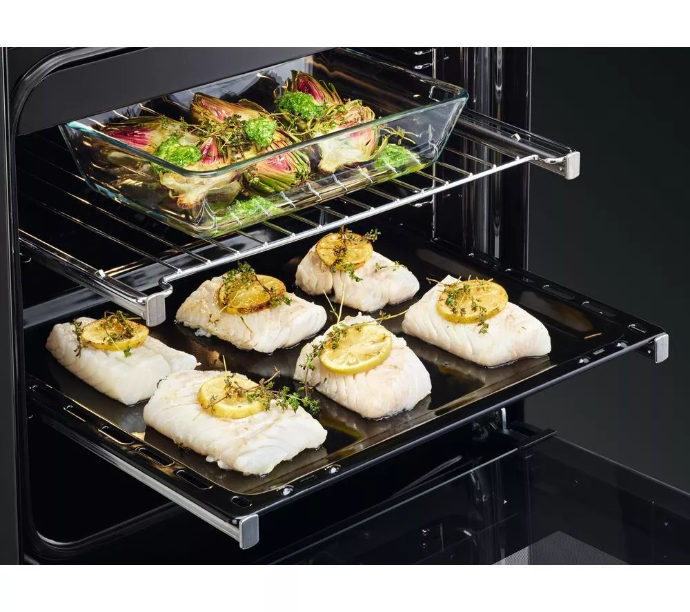 AEG 6000 SteamBake CIB6743MCB 60 cm Electric Induction Cooker - Matte Black - Image 4