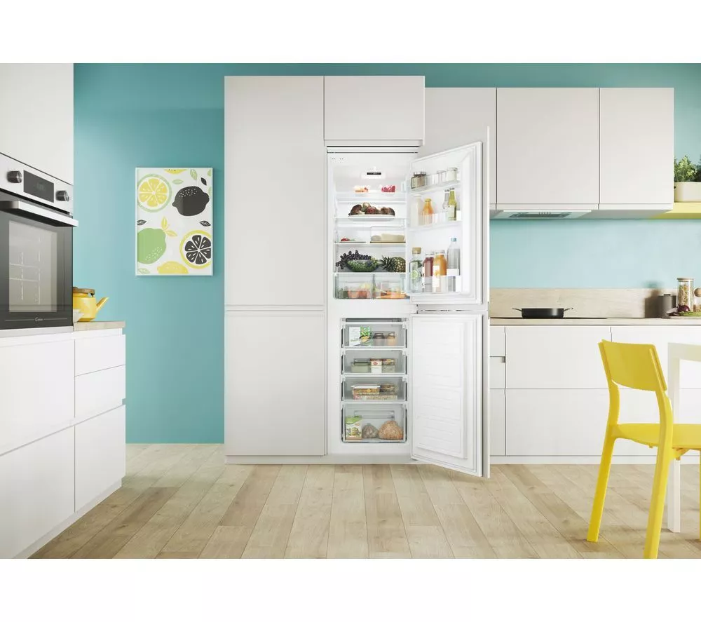 CANDY CB50S518EK Integrated 50/50 Fridge Freezer - Sliding Hinge