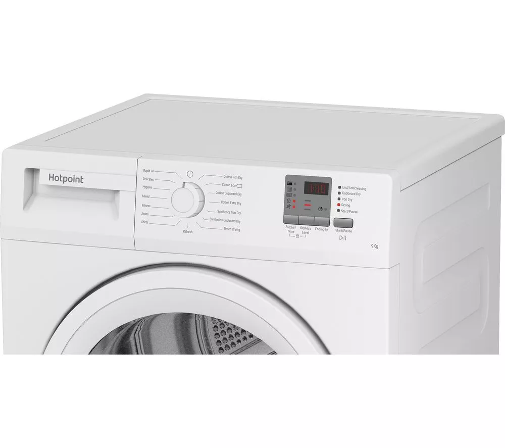 HOTPOINT C HD C92 WWGD UK 9 kg Condenser Tumble Dryer - White - Image 5
