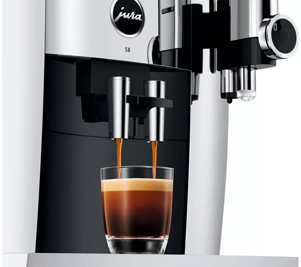 JURA S8 Smart Bean to Cup Coffee Machine - Chrome - Image 7