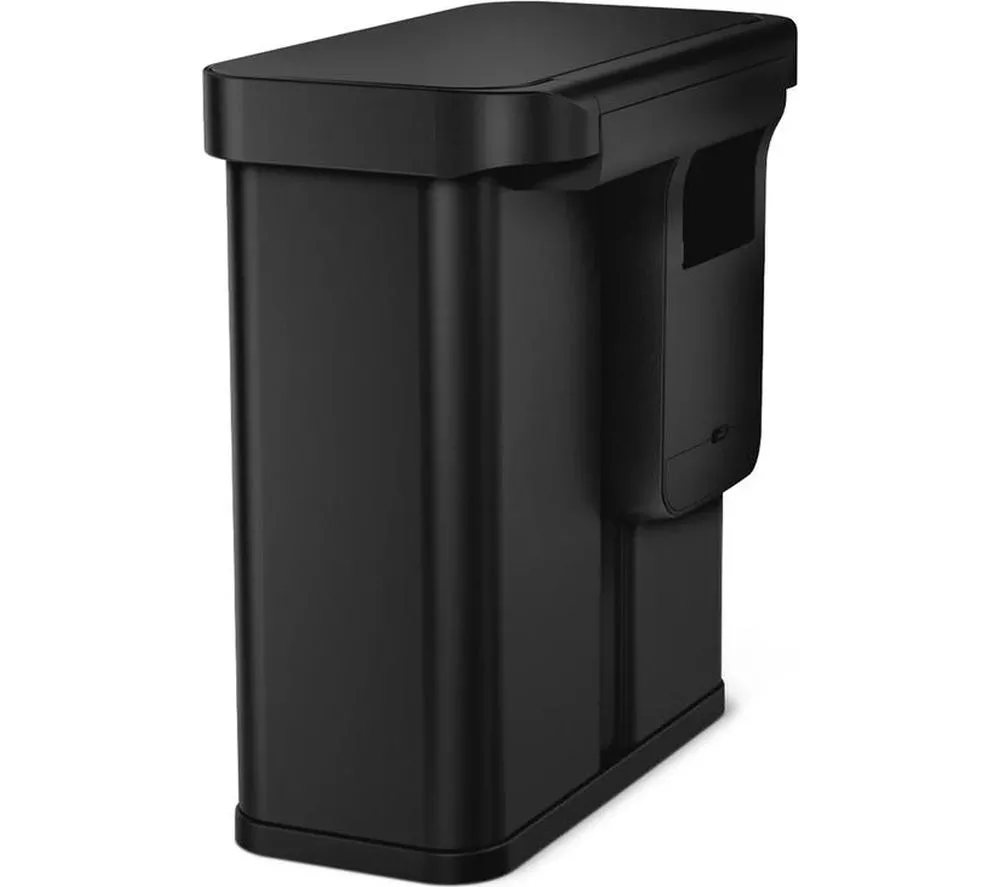 SIMPLEHUMAN ST2043 58-litre Rectangular Bin - Matte Black