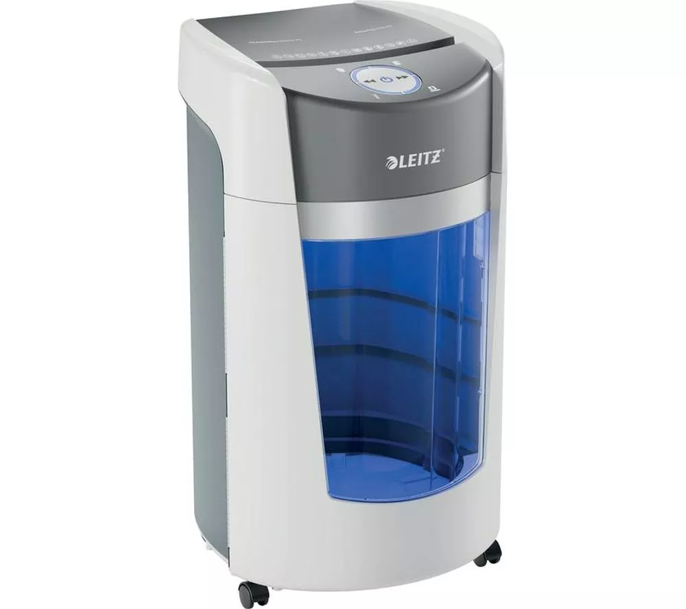 LEITZ IQ OptiMax Office P5 Micro Cut Paper Shredder - Image 3