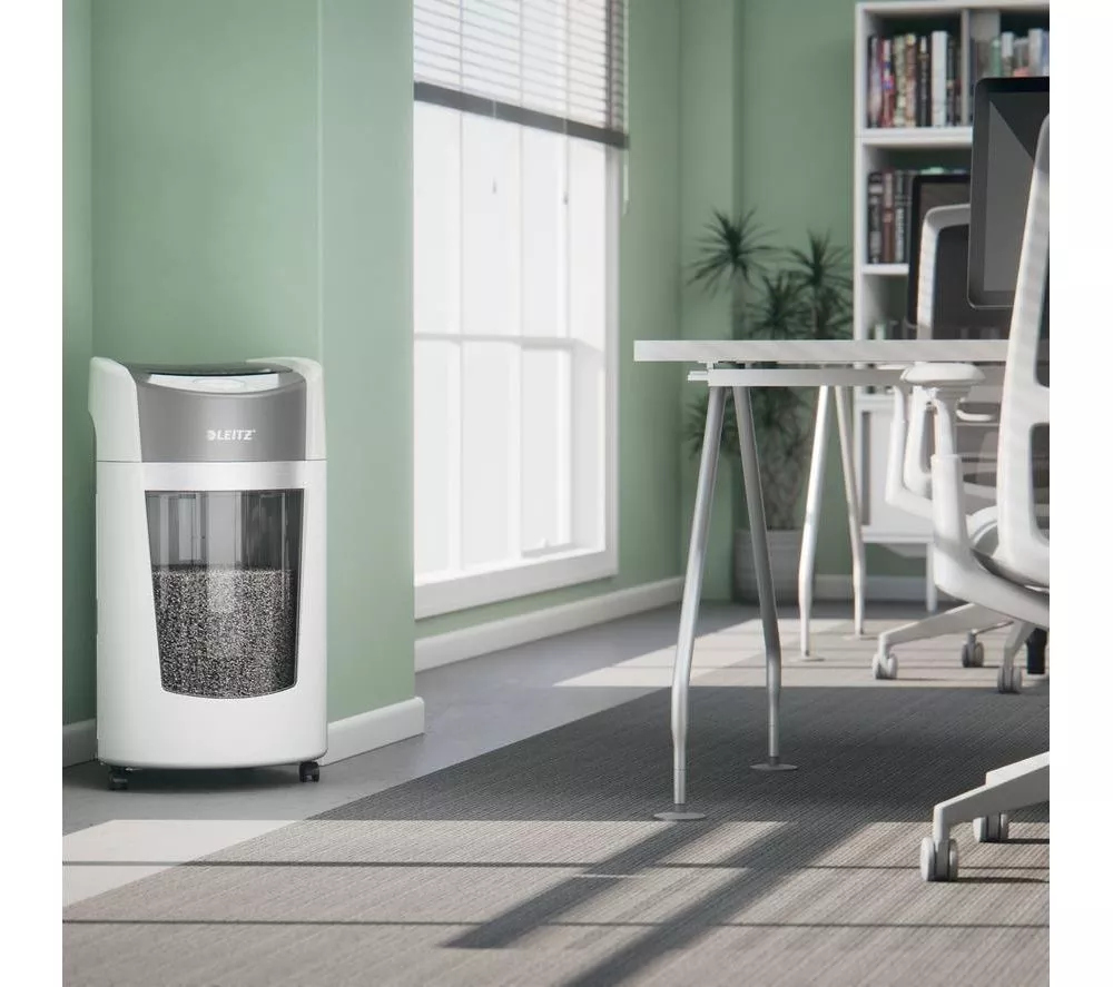 LEITZ IQ OptiMax Office P5 Micro Cut Paper Shredder - Image 16