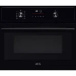 AEG 3000 CombiQuick KMX365060B Built-in Combination Microwave - Black