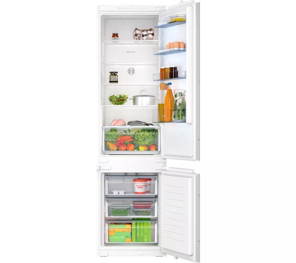 BOSCH Series 2 KIN96NSE0G Integrated 60/40 Fridge Freezer - Sliding Hinge