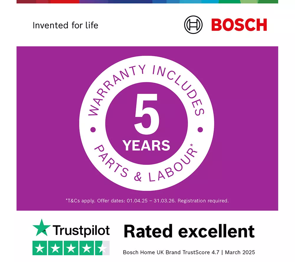 BOSCH Series 2 KIN96NSE0G Integrated 60/40 Fridge Freezer - Sliding Hinge