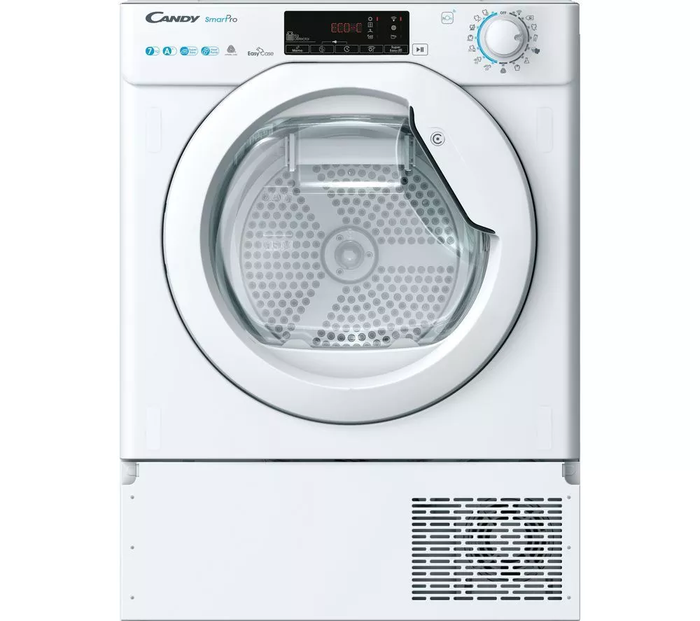 CANDY Smart Pro BCTD H7A1TE-80 Integrated WiFi-enabled 7 kg Heat Pump Tumble Dryer
