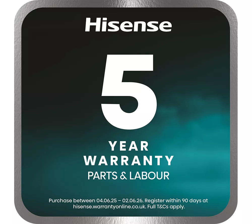 HISENSE Hi8 BlackLine BIM4AH8UKWF Compact Electric Oven with Microwave – Jet Black - Image 2