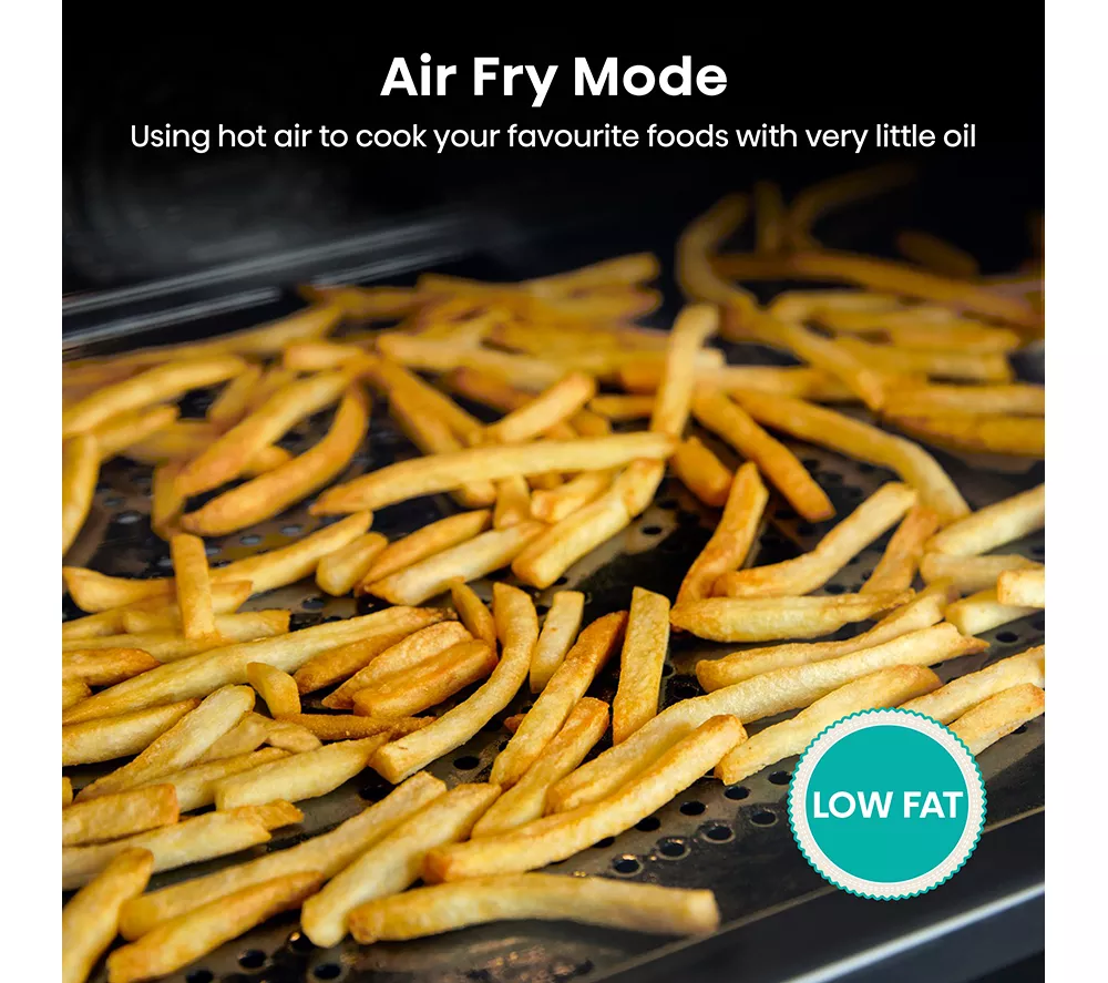 HISENSE Hi8 BlackLine BIM4AH8UKWF Compact Electric Oven with Microwave – Jet Black - Image 6