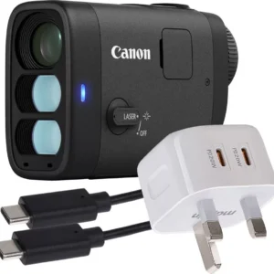 CANON Powershot Golf Laser Rangefinder with Charging Kit