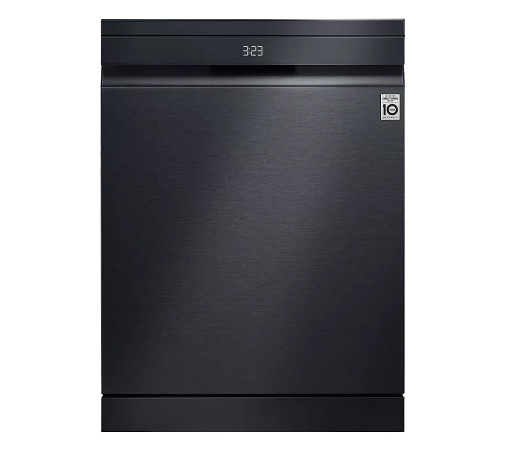LG TrueSteam DF587HMS Full-Size WiFi-enabled Dishwasher - Black