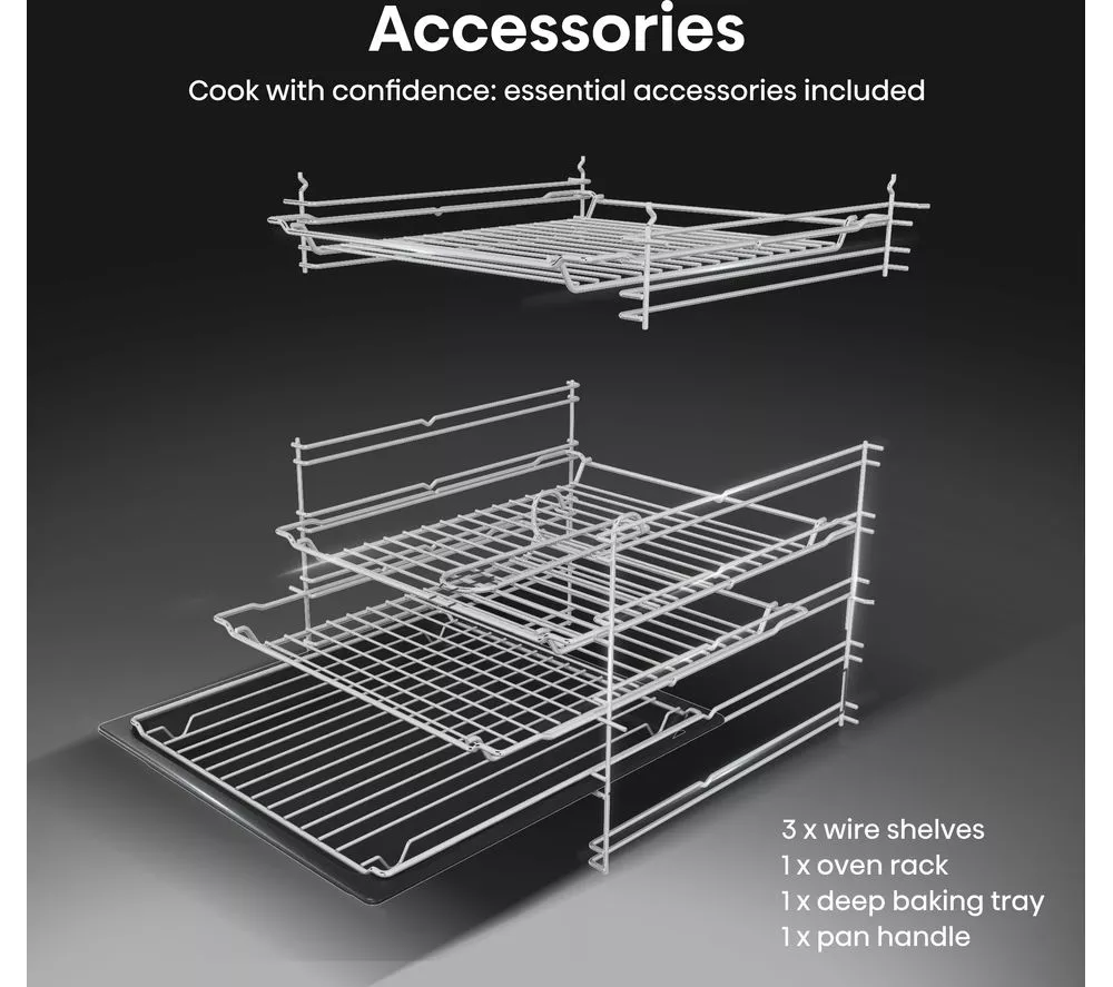 HISENSE Hi6 Max 80/50L HDCEIT6C20B 60cm Electric Induction Cooker - Black