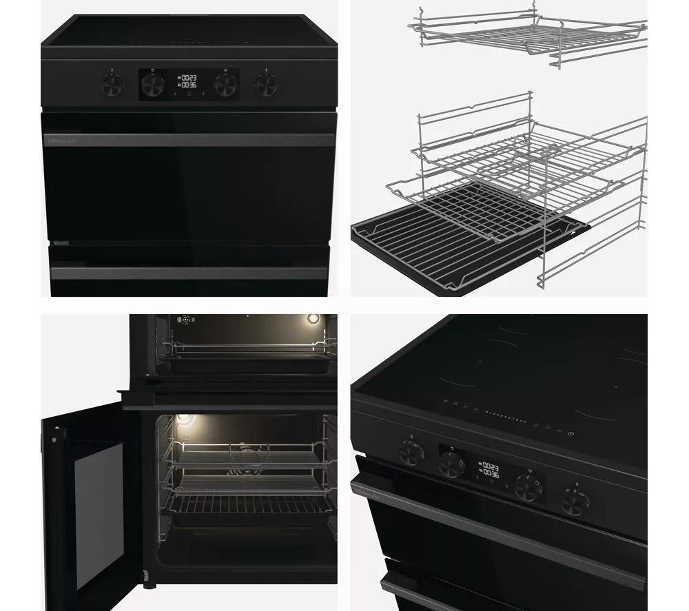 HISENSE Hi6 Max 80/50L HDCEIT6C20B 60cm Electric Induction Cooker - Black