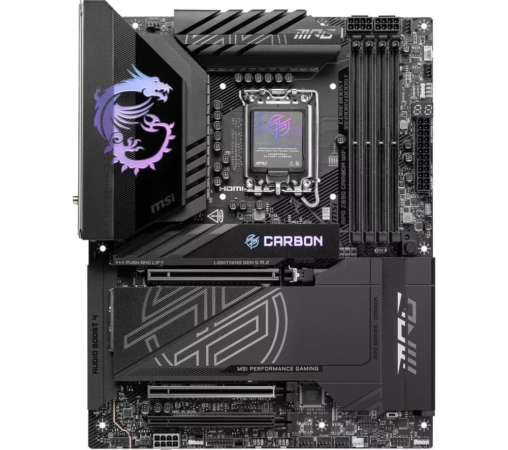 MSI MPG Z890 CARBON WIFI LGA1851 Motherboard
