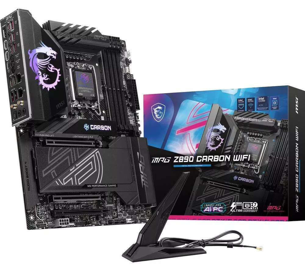 MSI MPG Z890 CARBON WIFI LGA1851 Motherboard - Image 3