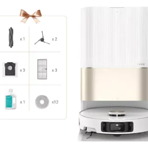 DREAME  X40 Ultra Complete Robot Vacuum Cleaner - White