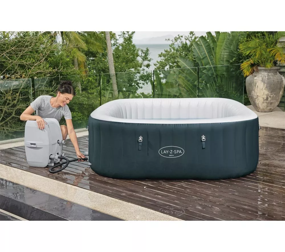 LAY-Z-SPA Ibiza AirJet Inflatable Hot Tub