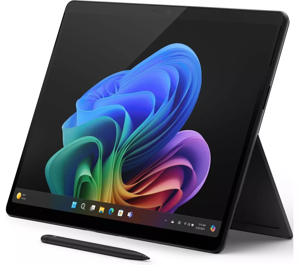 MICROSOFT 13" Surface Pro OLED, Copilot+ PC - Snapdragon X Elite, 1 TB SSD, Black