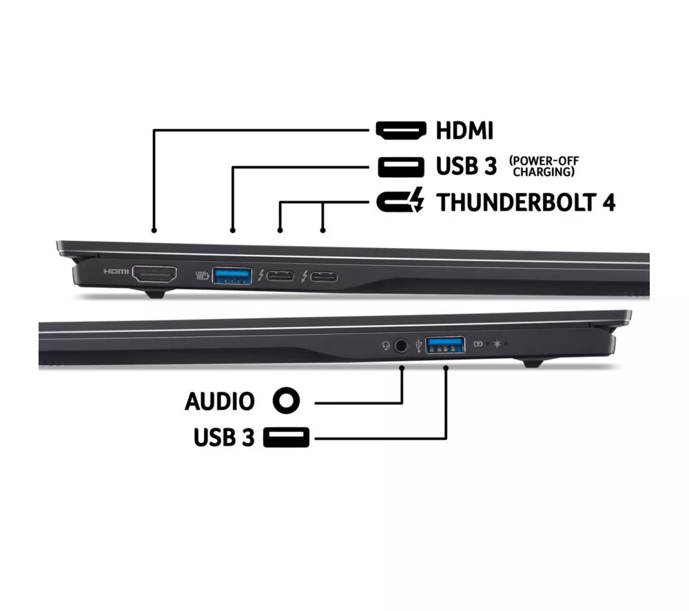 ACER Swift AI 16" Laptop, Copilot+ PC - Intel® Core™ Ultra 7, 1 TB SSD, Black - Image 10