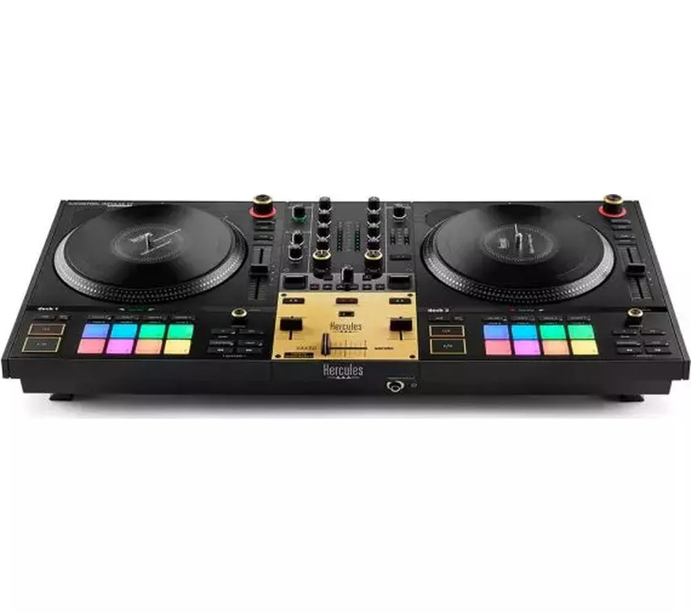 HERCULES DJ Control Inpulse T7 Audio Controller Special Edition UK - Black & Gold - Image 2