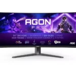 AOC AGON PRO AG346UCD Wide Quad HD 34" Curved OLED Gaming Monitor - Black