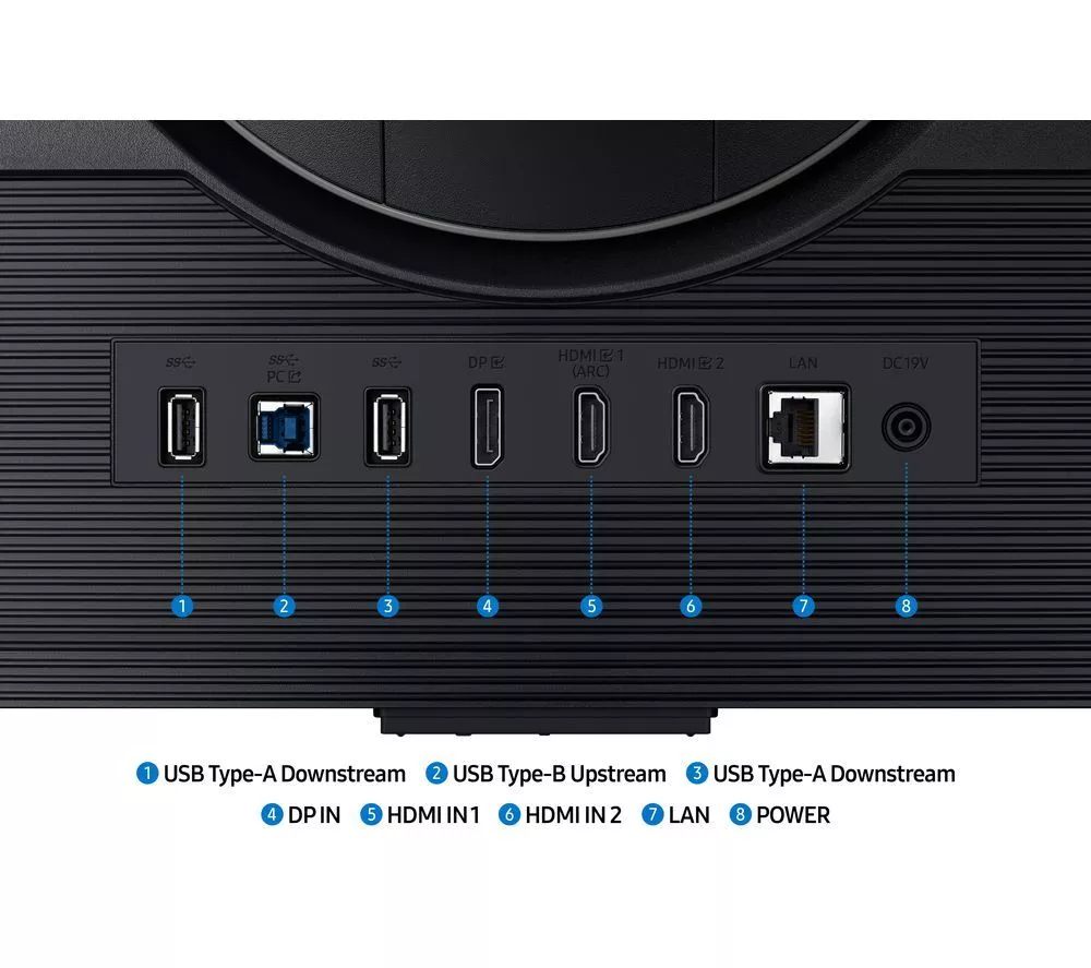 SAMSUNG Odyssey G7 4K Ultra HD 32" IPS LCD Gaming Monitor - Black