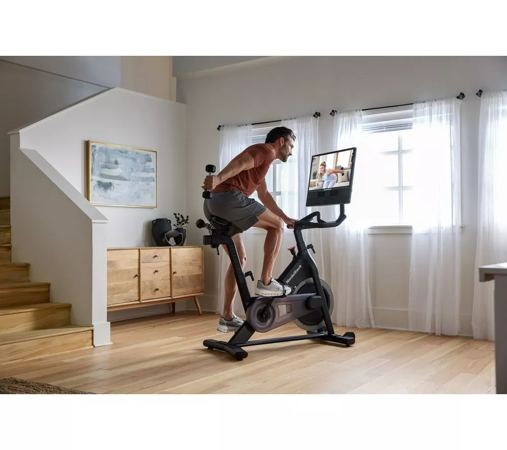 NORDICTRACK 24 Studio Smart WiFi Exercise Bike - Black